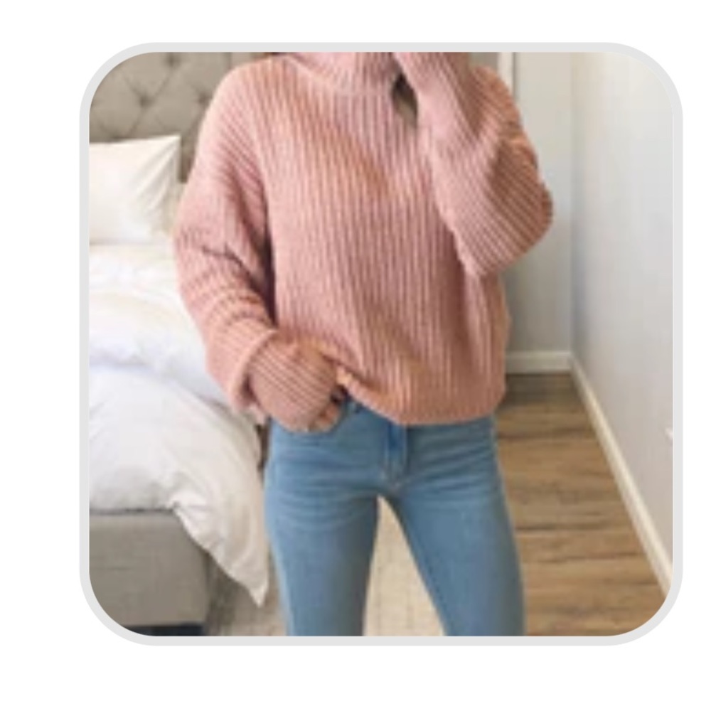 Light Pink Knit Sweater